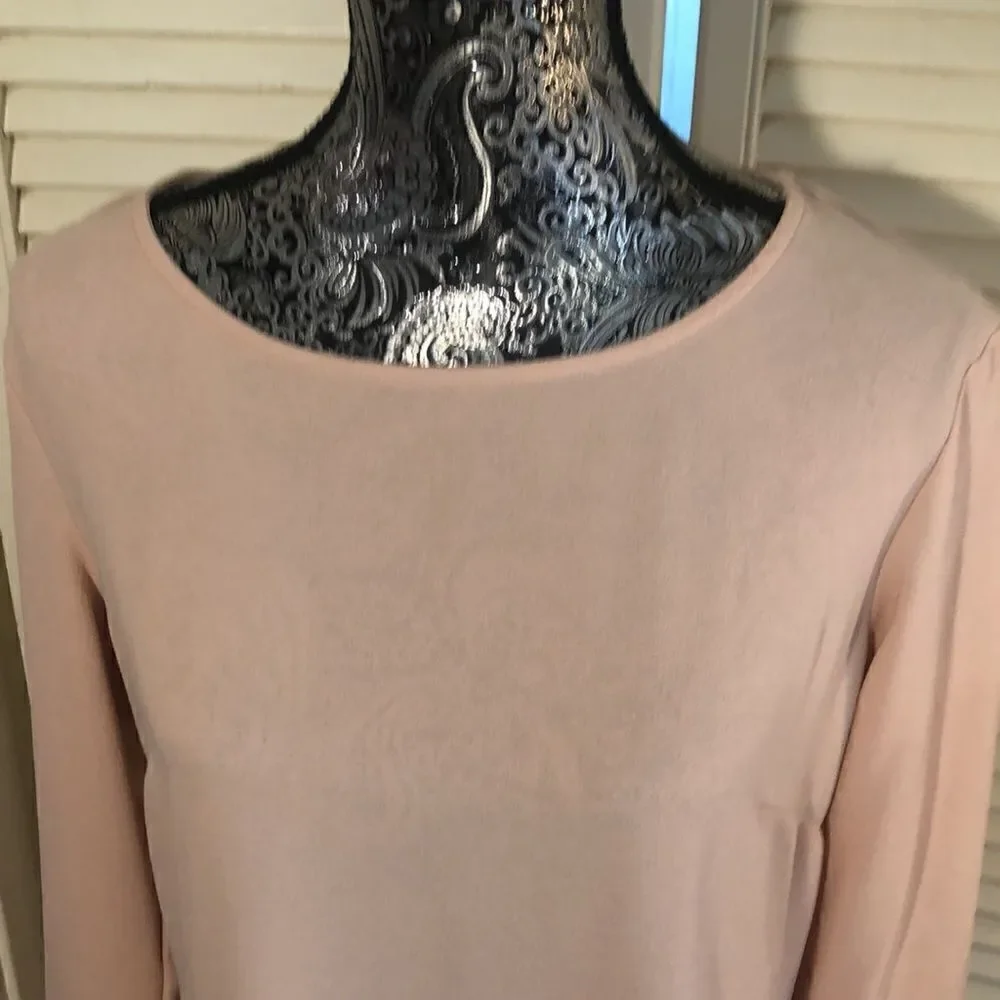 American Apparel pale pink Shift dress size large